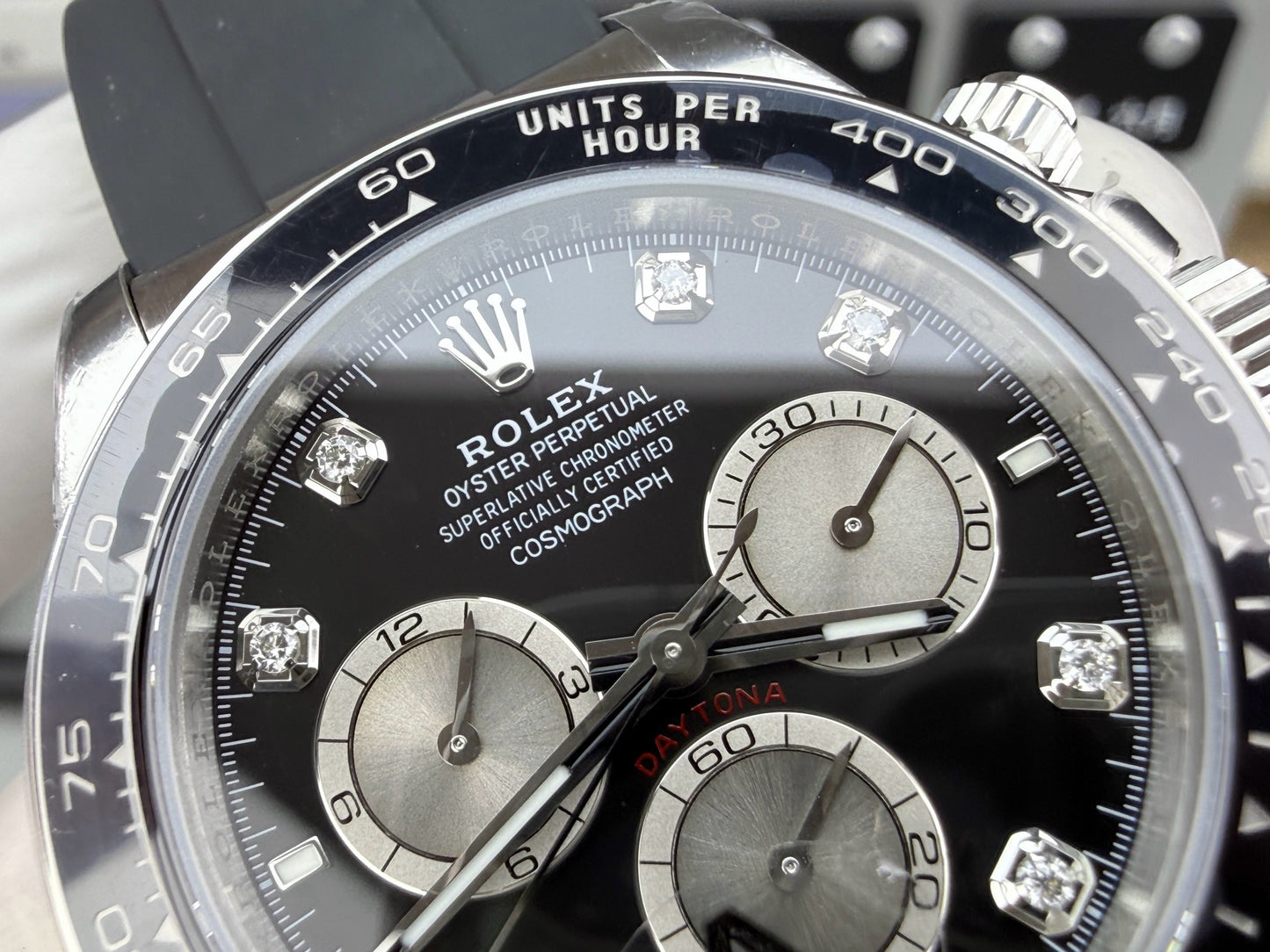 Rolex（劳力士）迪通拿116519LN 钻标黑盘