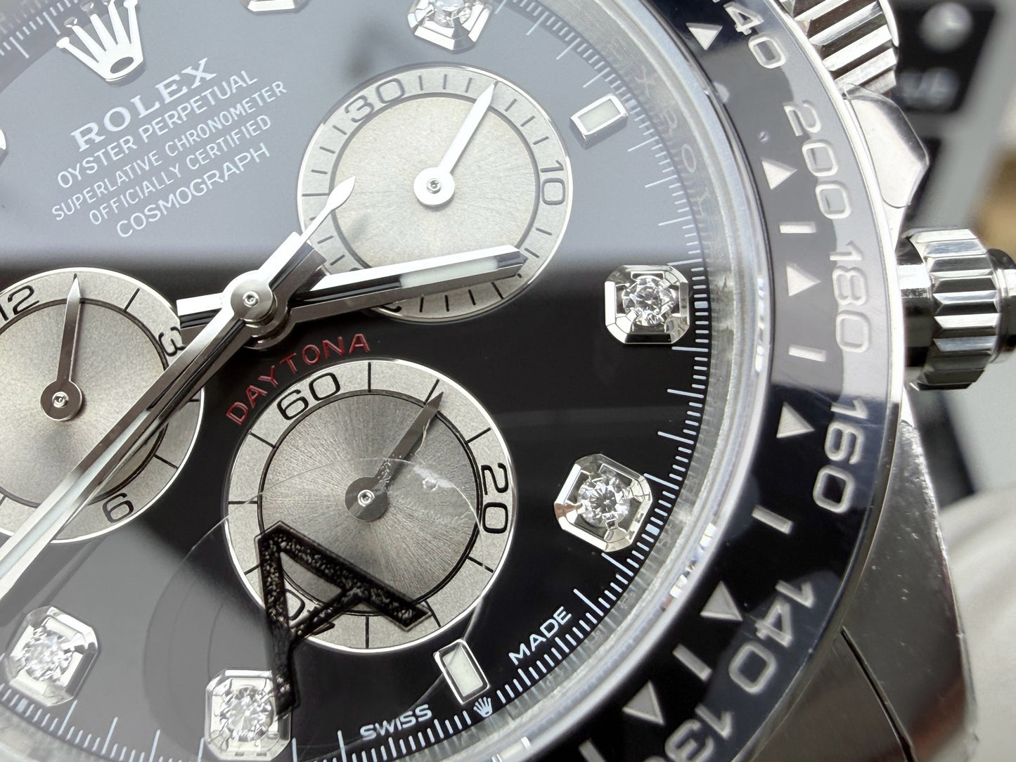 Rolex（劳力士）迪通拿116519LN 钻标黑盘