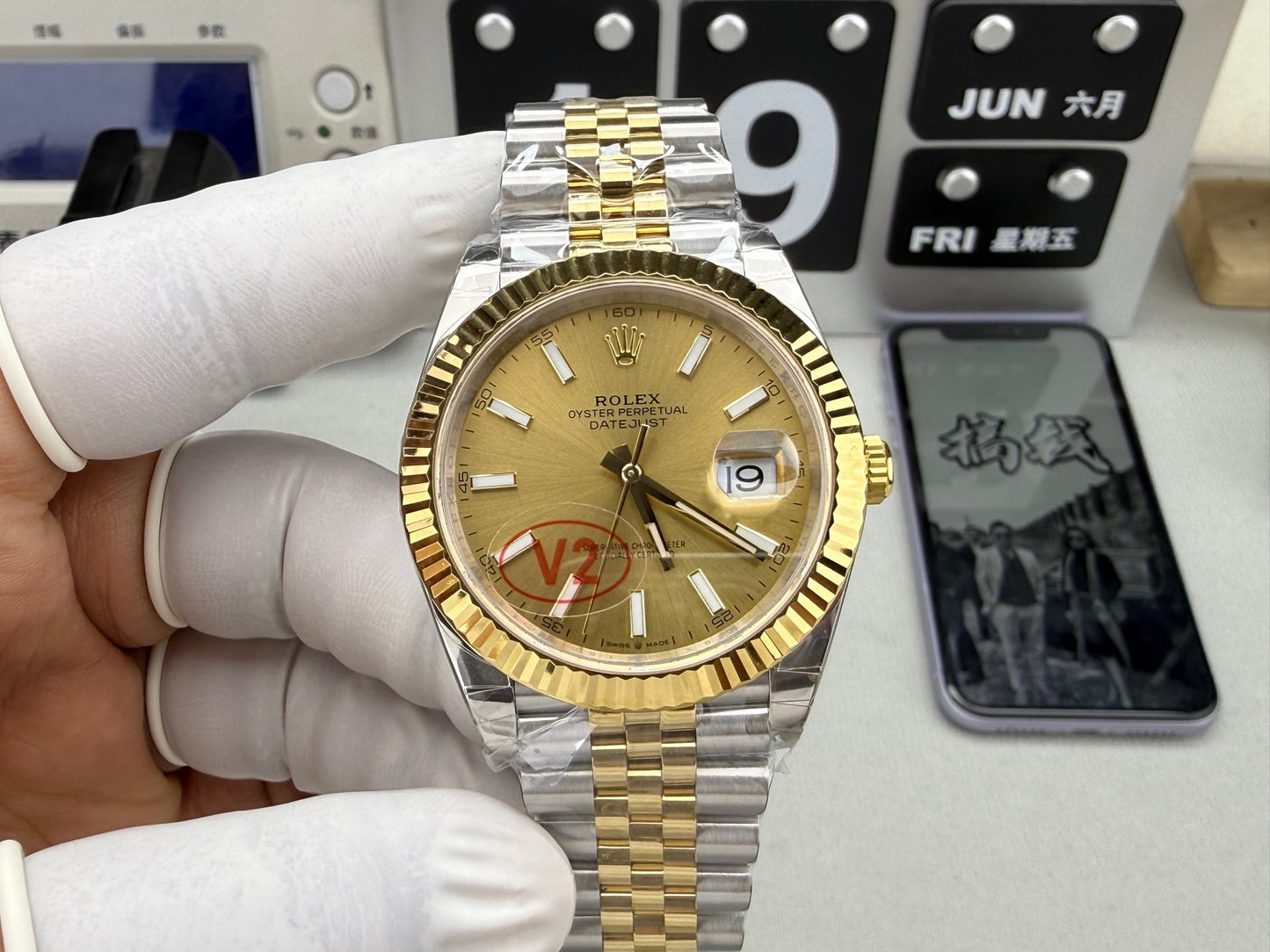 Rolex（劳力士）间金日志