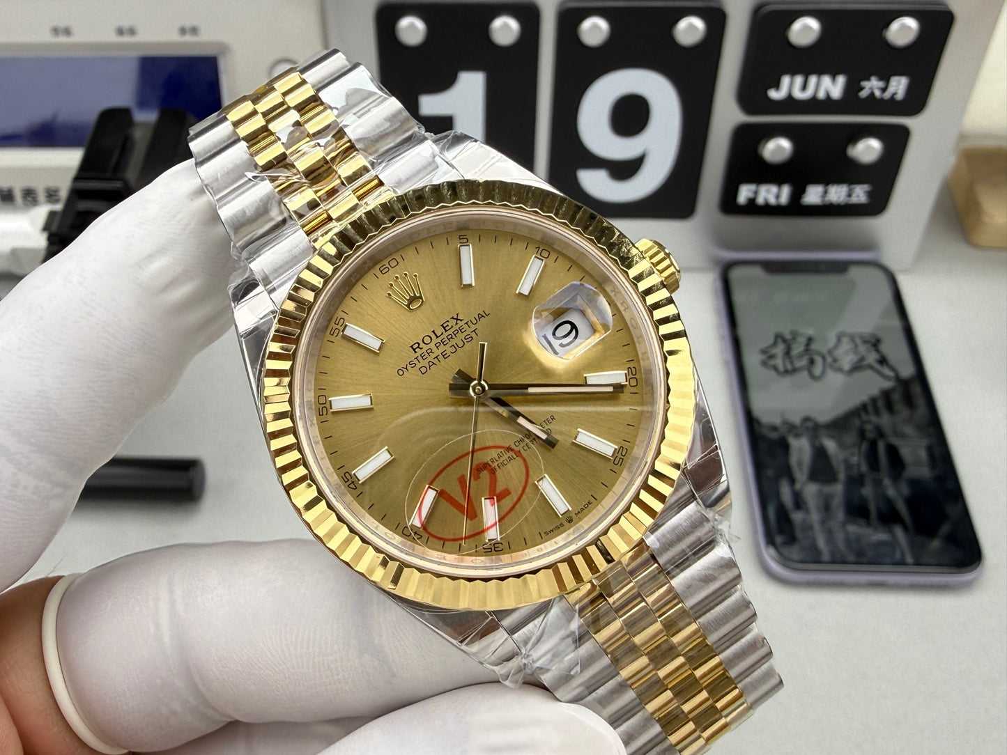 Rolex（劳力士）间金日志