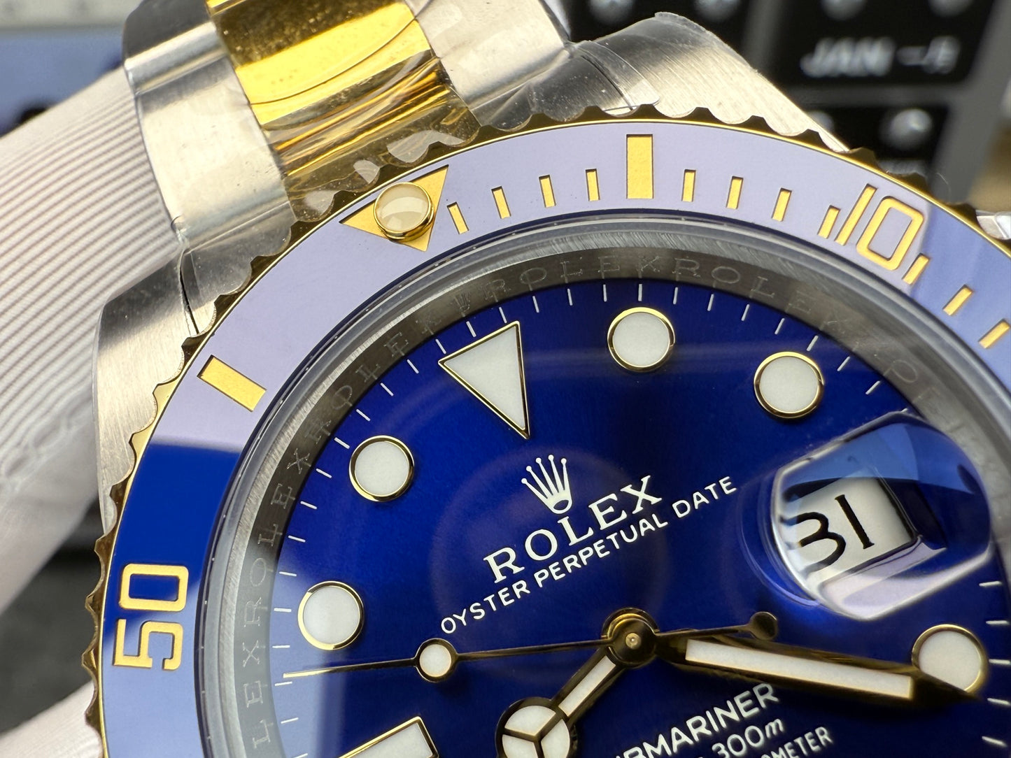 Rolex（劳力士）潜航者型（间金蓝水鬼）