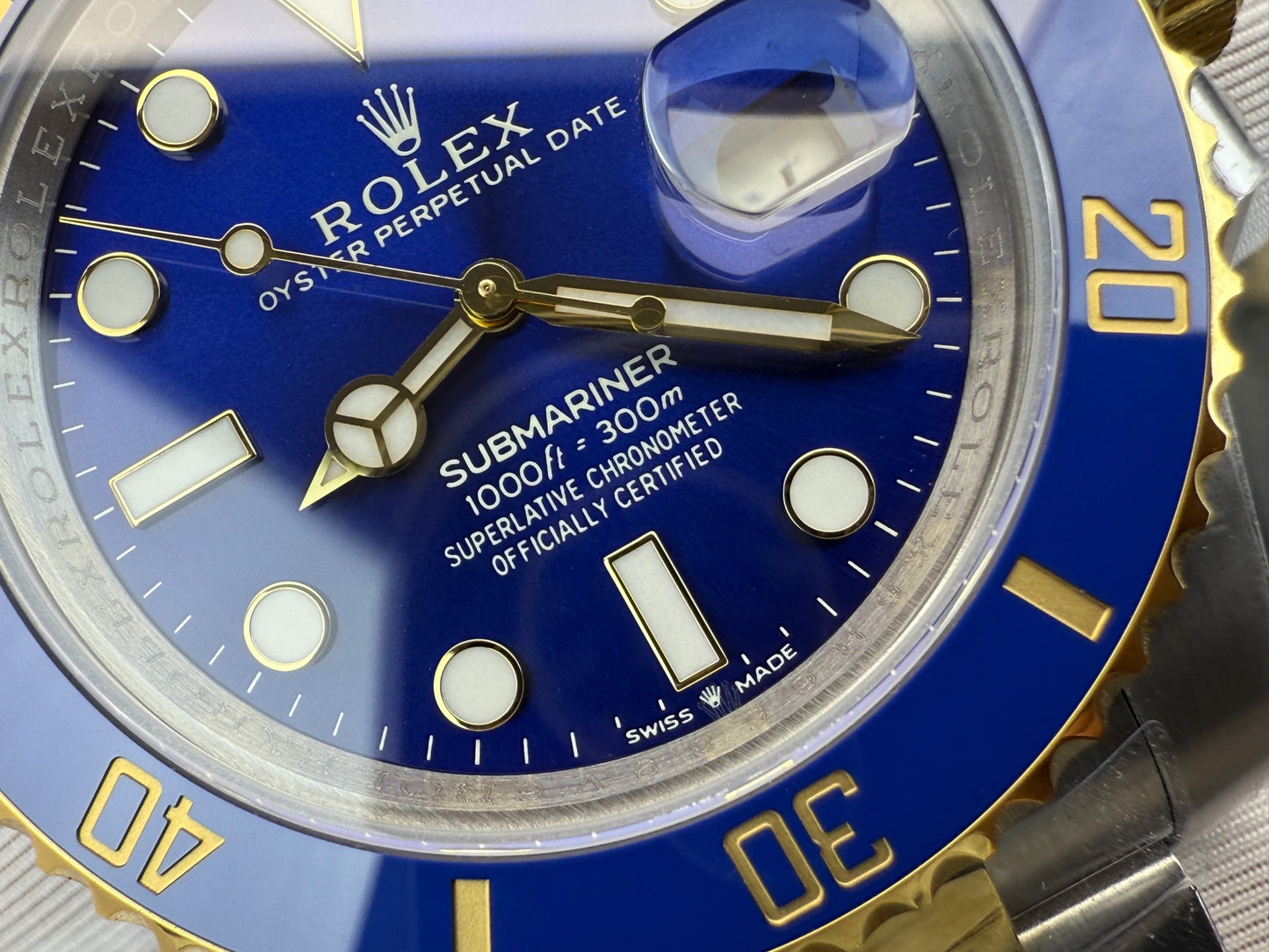 Rolex（劳力士）潜航者型（间金蓝水鬼）