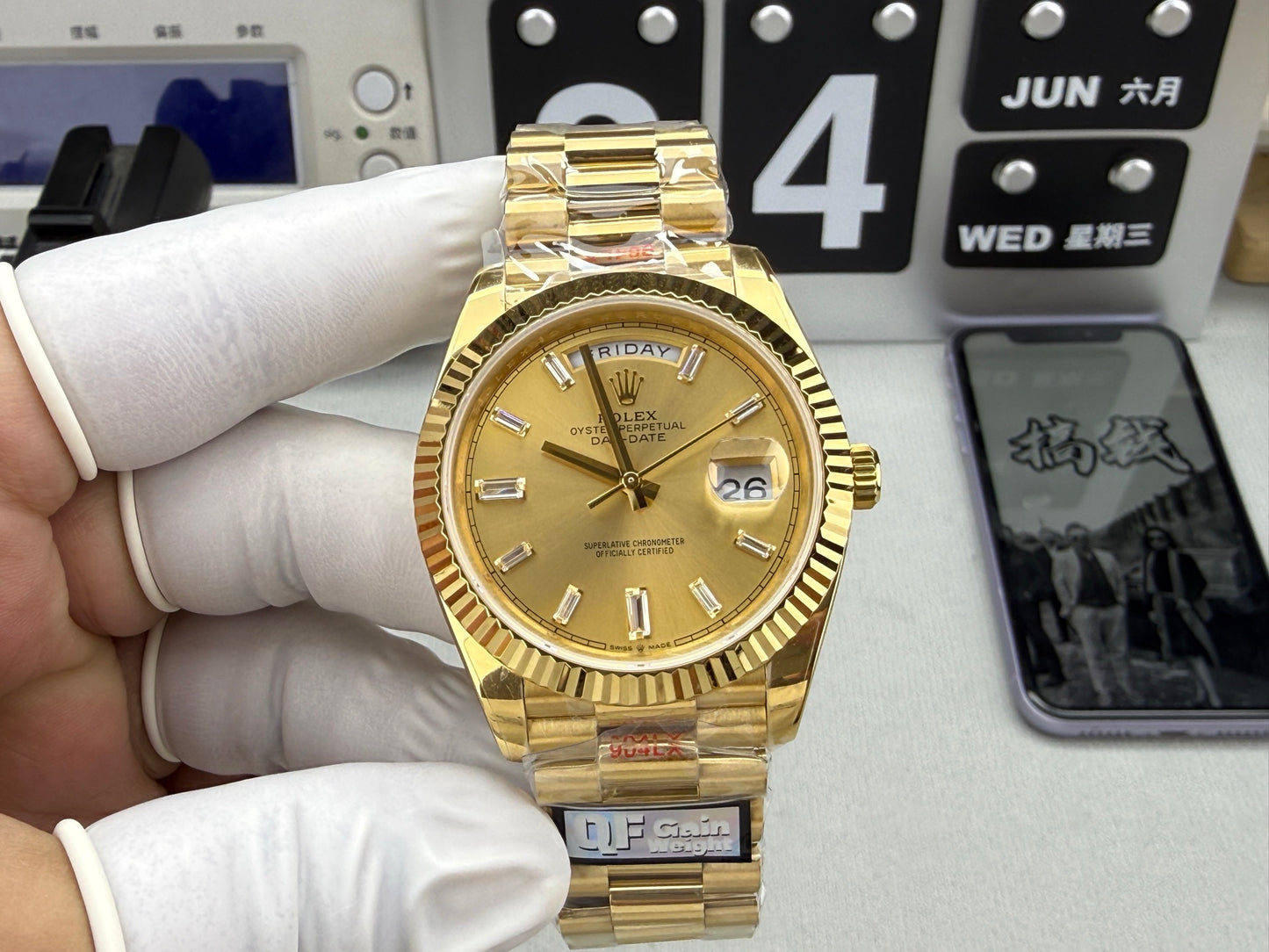 Rolex（劳力士）星期‑日历型 Day‑Date 40