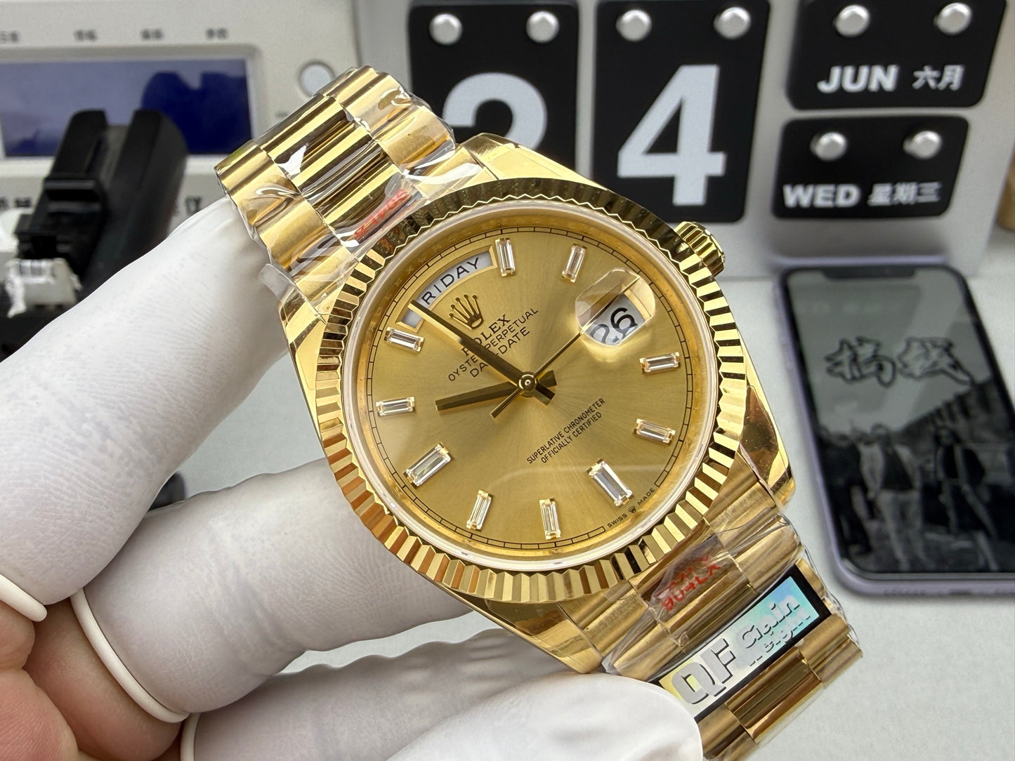 Rolex（劳力士）星期‑日历型 Day‑Date 40