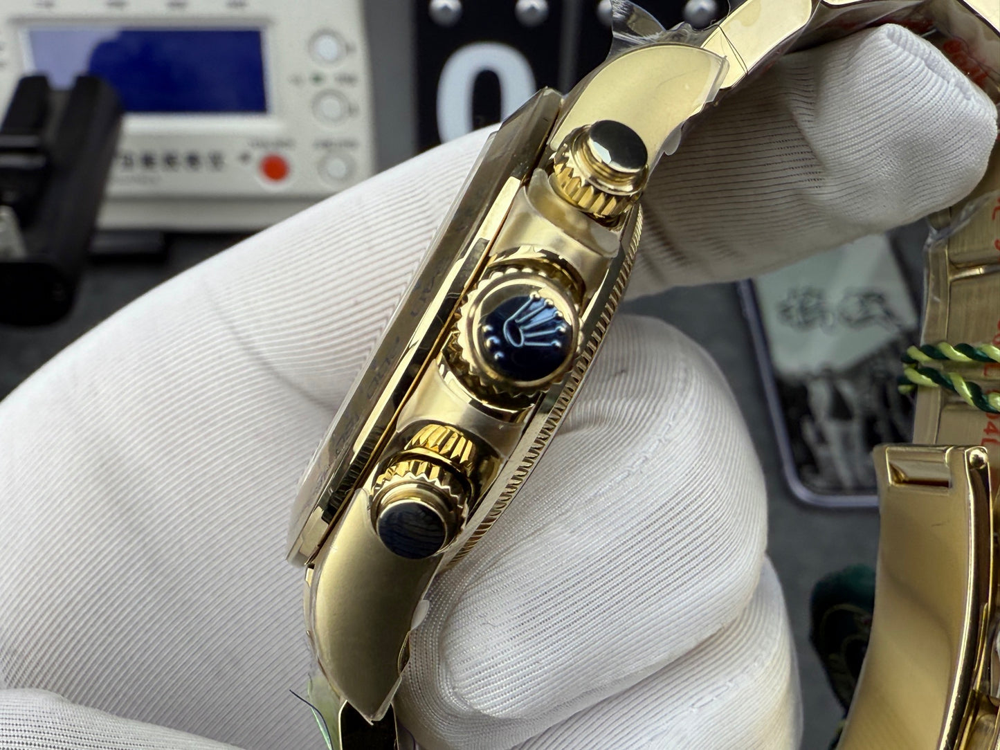 Rolex 劳力士 新款配重绿金迪