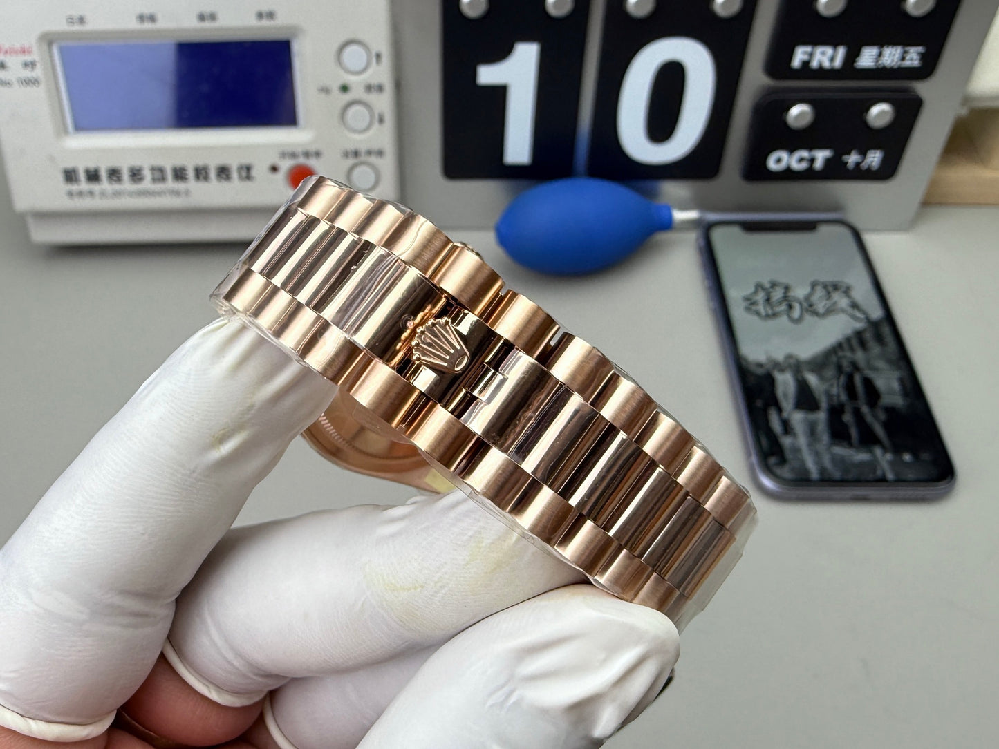 Rolex 劳力士 满钻星期日志
