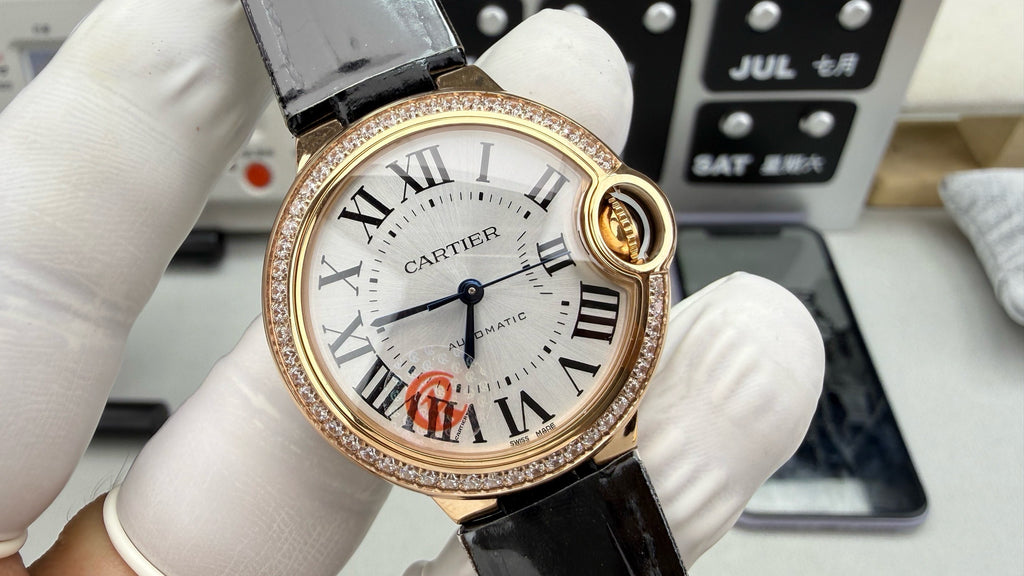 Cartier Gold Diamond Ring Blue Balloon