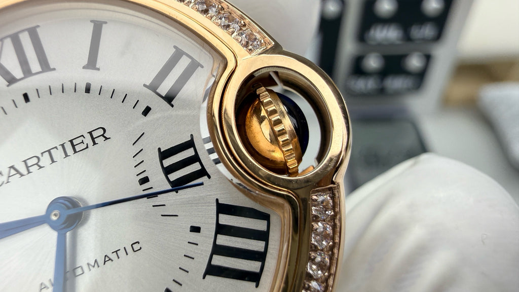 Cartier Gold Diamond Ring Blue Balloon