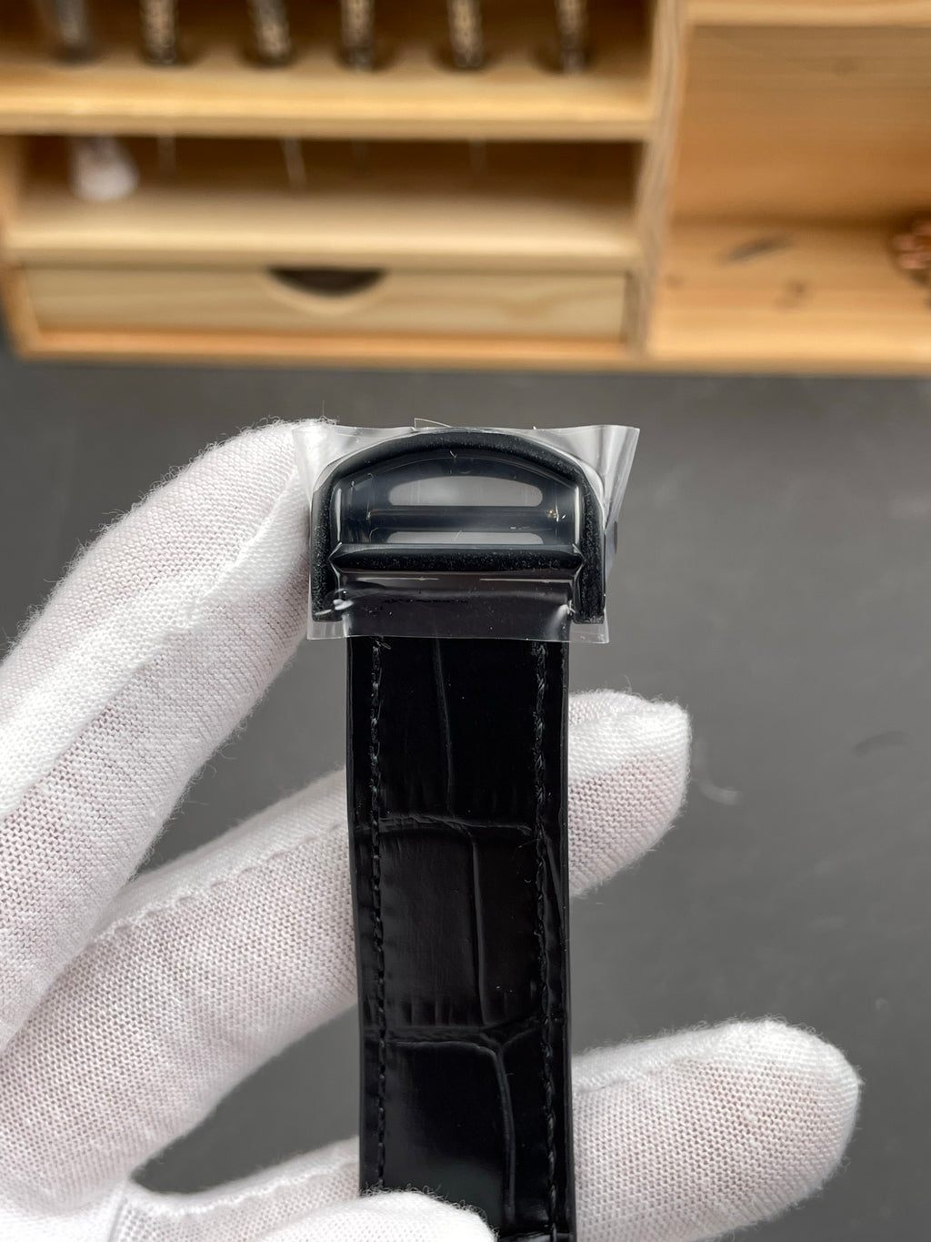 Cartier/Santos de Cartier hollowed out wristwatch