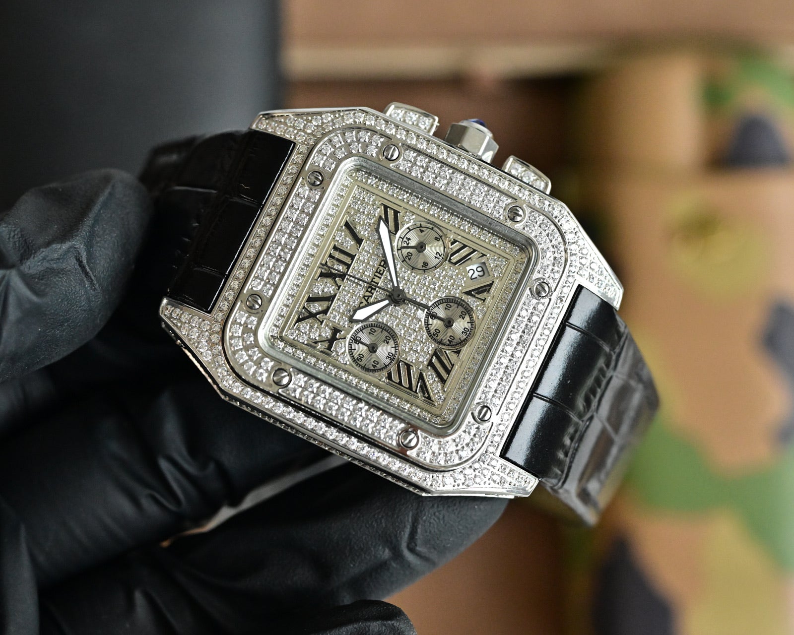 Cartier Full Diamond