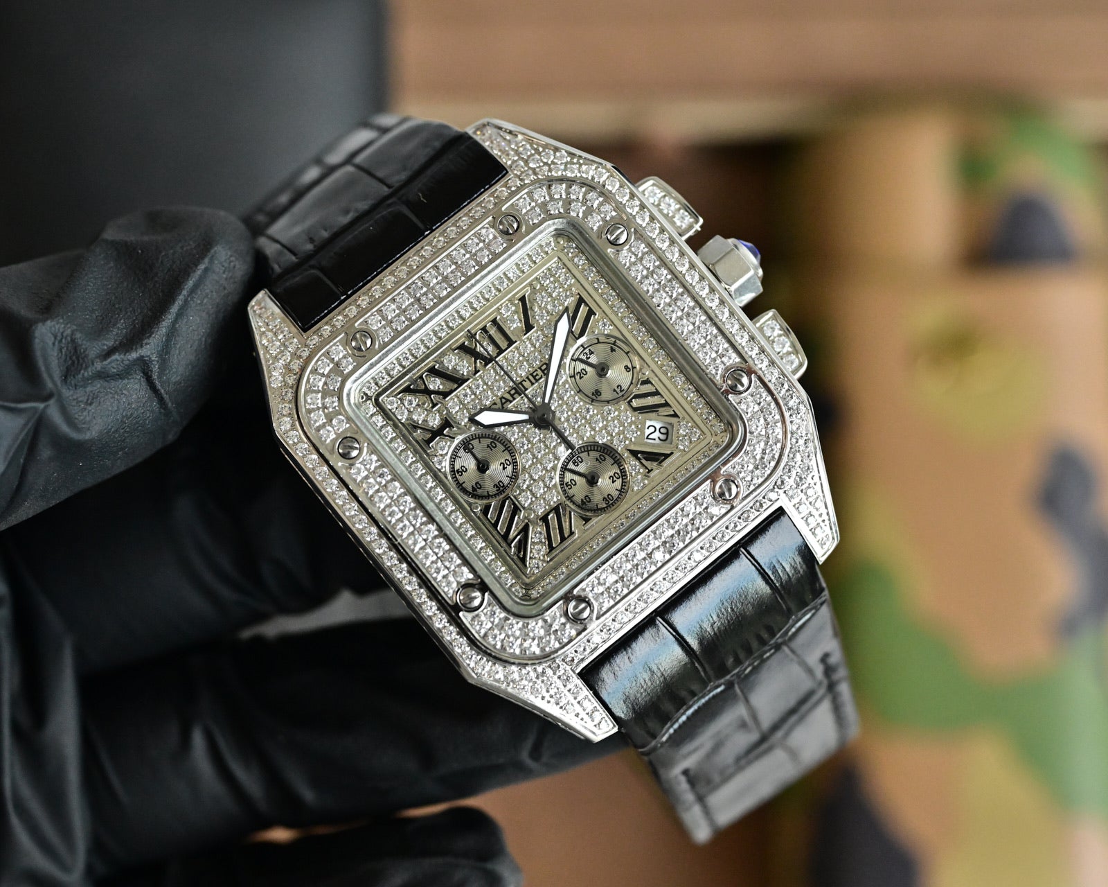 Cartier Full Diamond