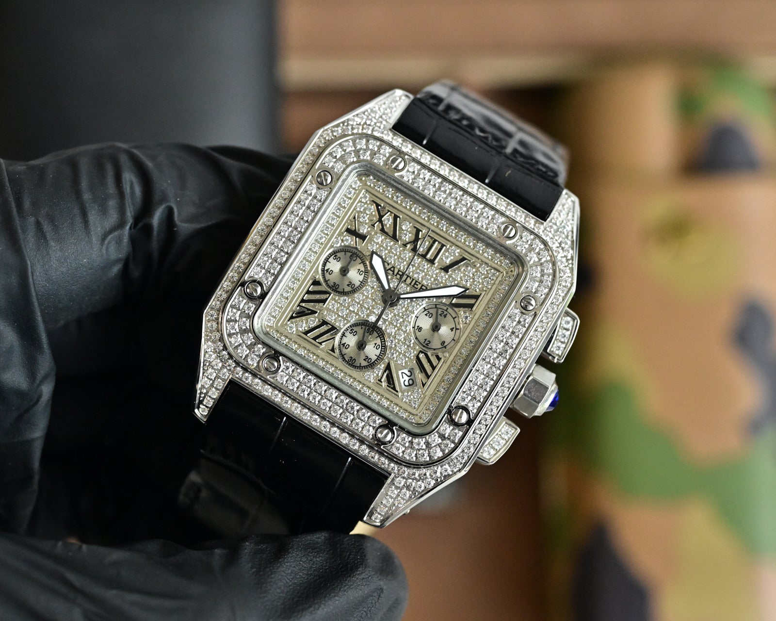 Cartier Full Diamond