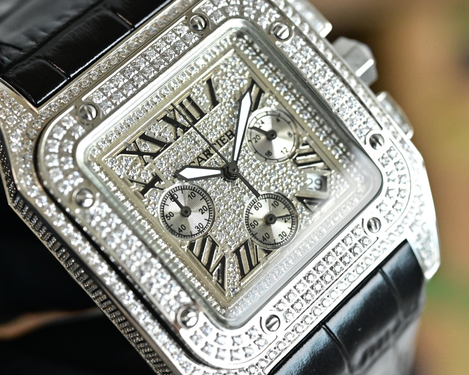 Cartier Full Diamond