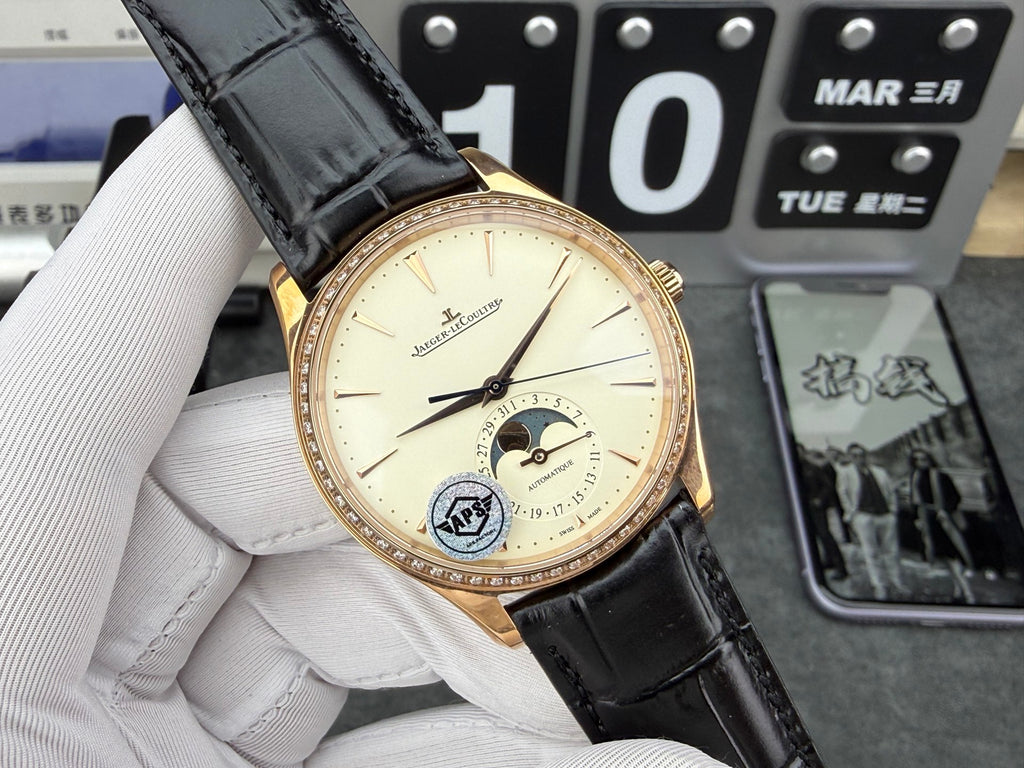 Jaeger-Lecoultre（积家）大师系列月相腕表（型号：1362501）