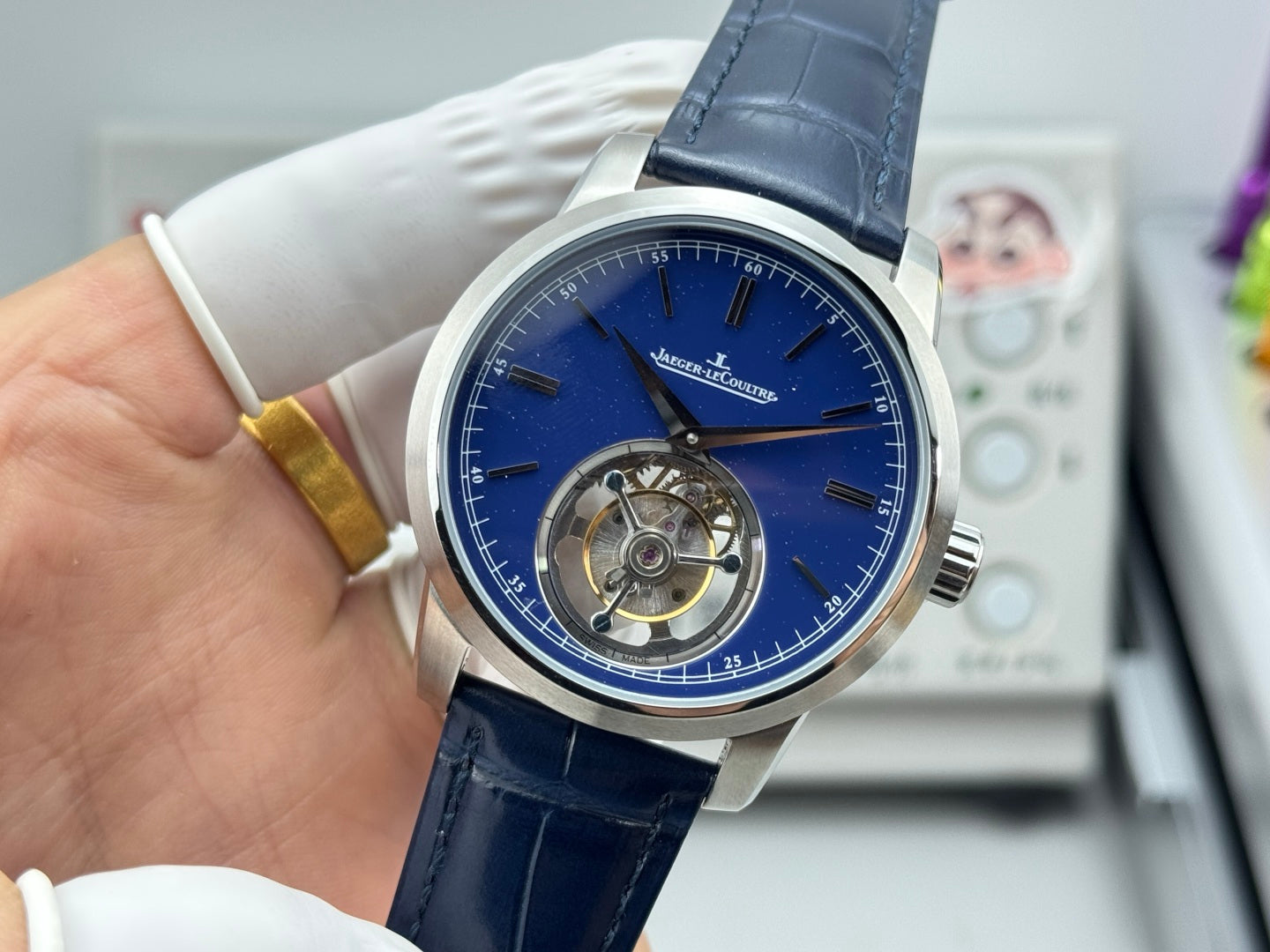 Jaeger-Lecoultre 积家Master Ultra Thin Tourbillon陀飞轮大师系列腕表