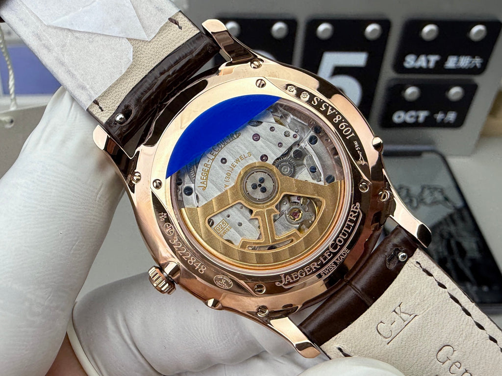 Jaeger-Lecoultre 积家 玫瑰金月相大师