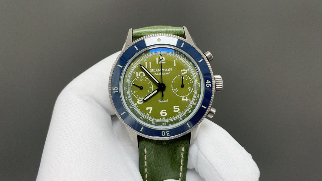 Blancpain（宝珀）空军司令系列钛金属飞返计时腕表