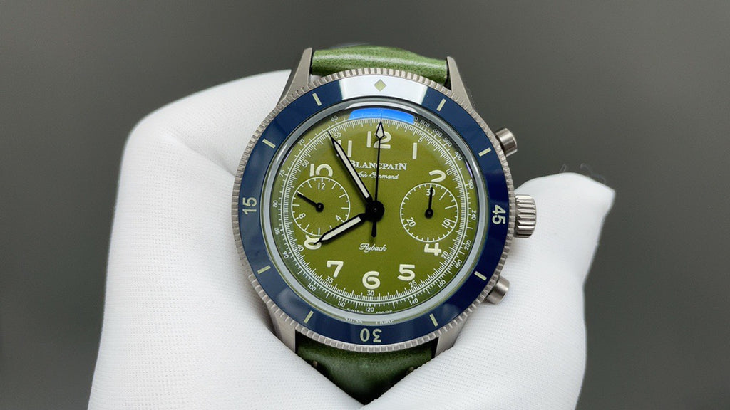 Blancpain（宝珀）空军司令系列钛金属飞返计时腕表