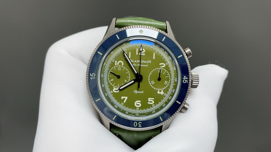 Blancpain（宝珀）空军司令系列钛金属飞返计时腕表
