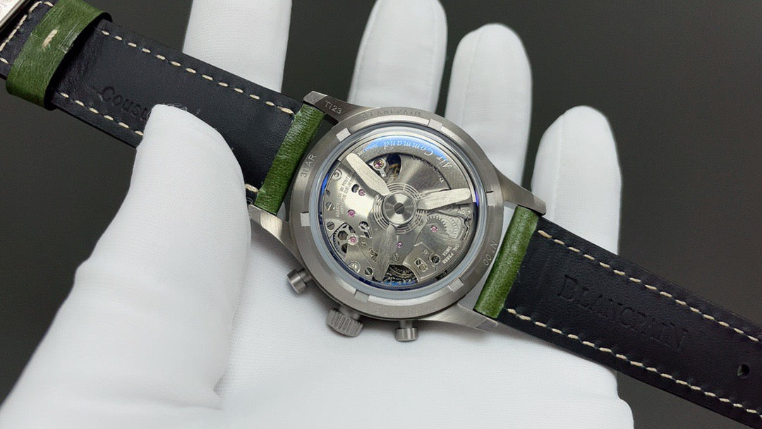 Blancpain（宝珀）空军司令系列钛金属飞返计时腕表