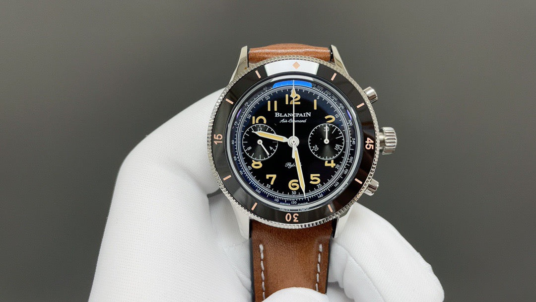 Blancpain（宝珀）空军司令系列钛金属飞返计时腕表
