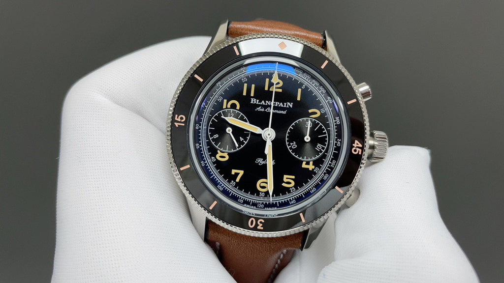 Blancpain（宝珀）空军司令系列钛金属飞返计时腕表