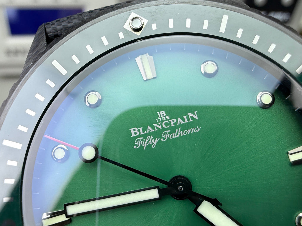 Blancpain 宝珀 黑陶瓷极光绿