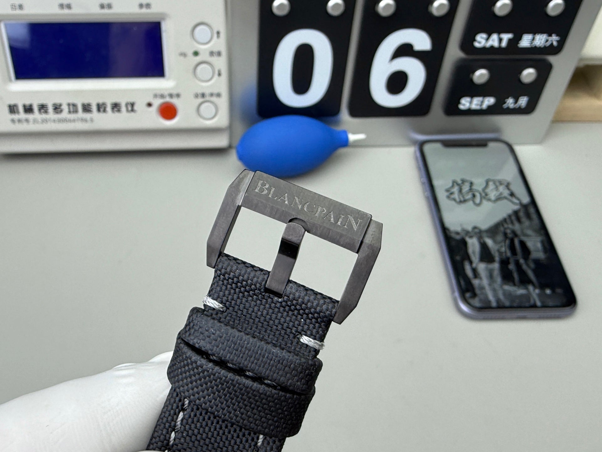 Blancpain 宝珀 黑陶瓷极光绿