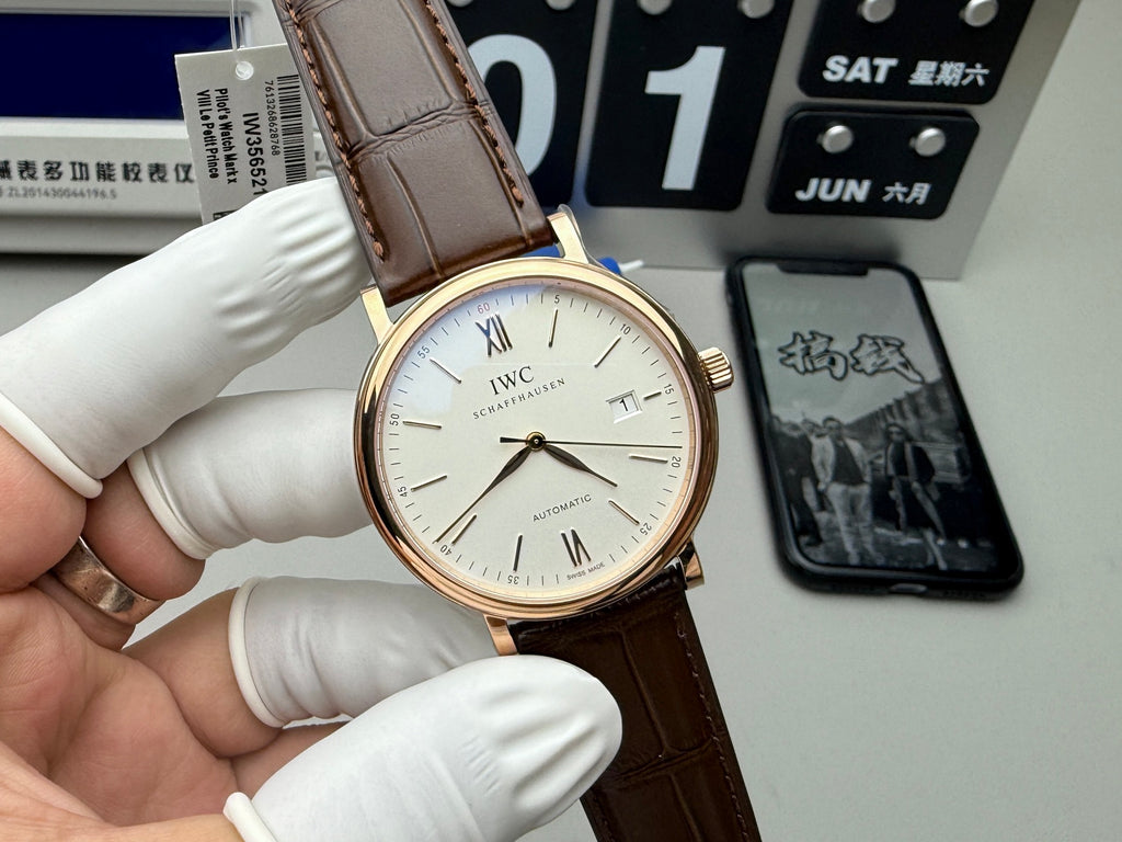 IWC 万国 玫瑰金波涛