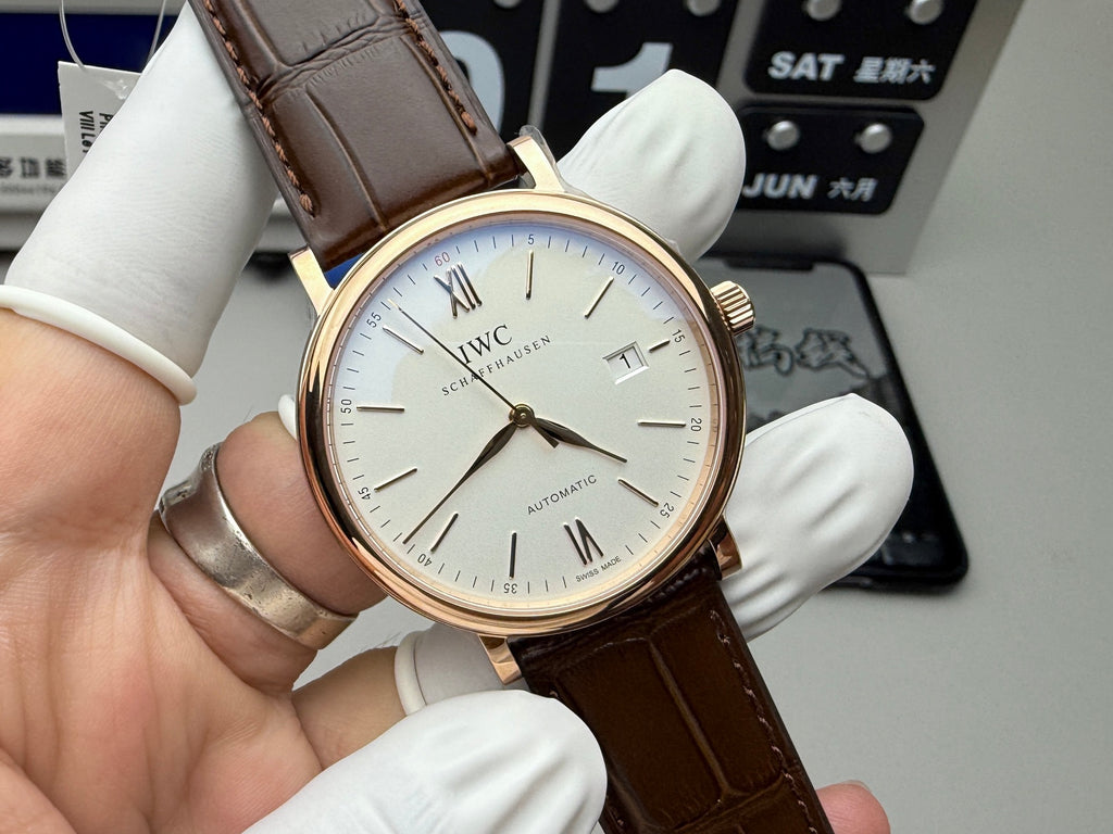 IWC 万国 玫瑰金波涛