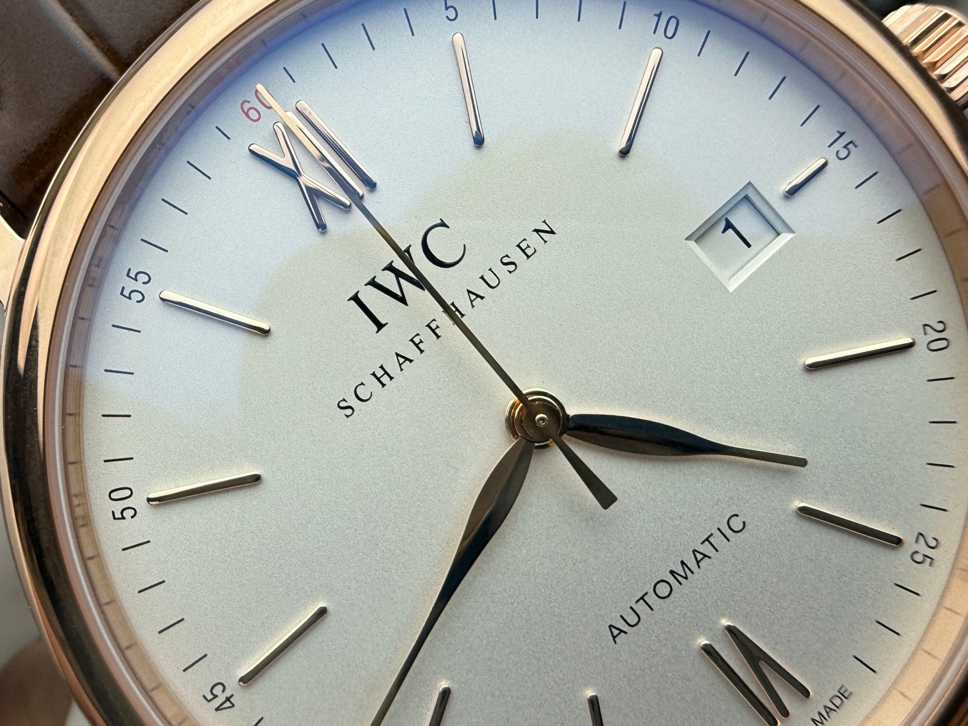 IWC 万国 玫瑰金波涛