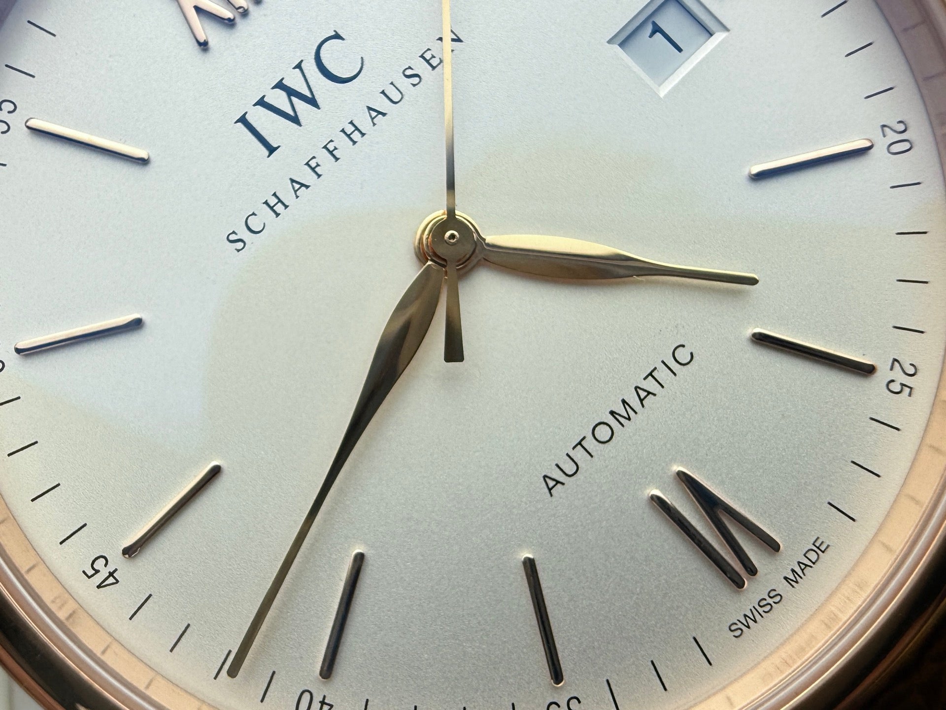 IWC 万国 玫瑰金波涛