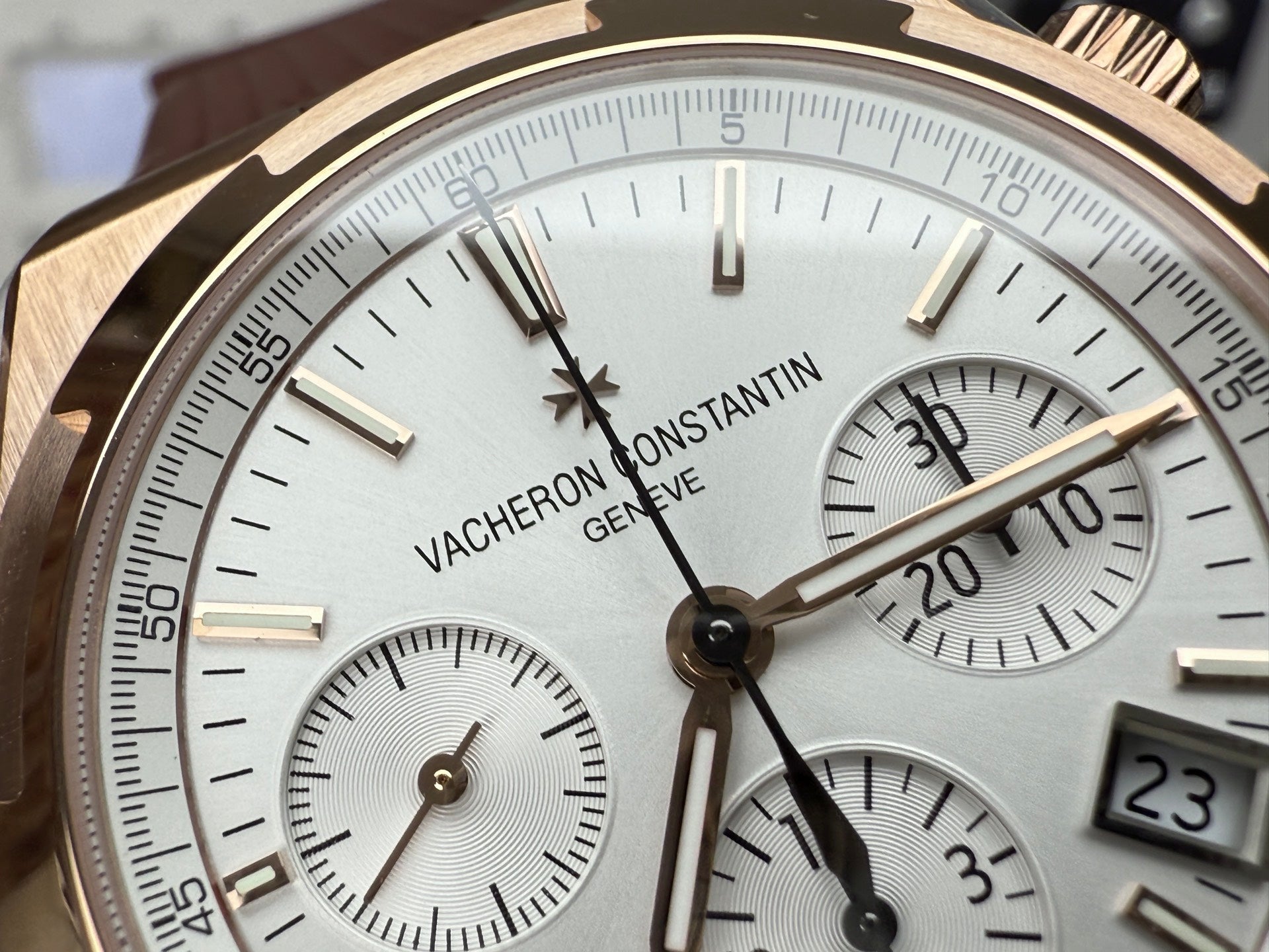 Vacheron Constantin 江诗丹顿 玫瑰金六针纵横