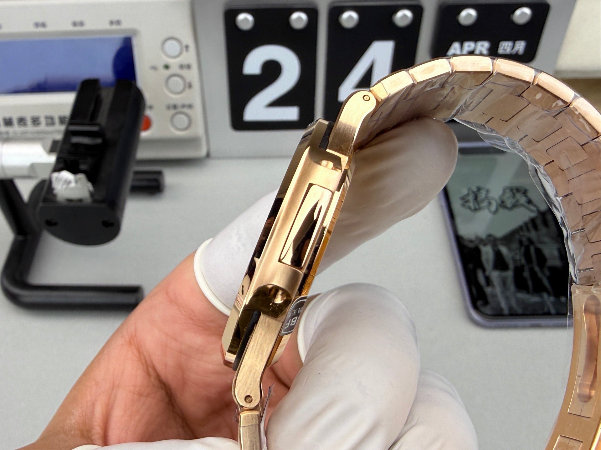 Patek Philippe（百达翡丽）玫瑰金鹦鹉螺5711