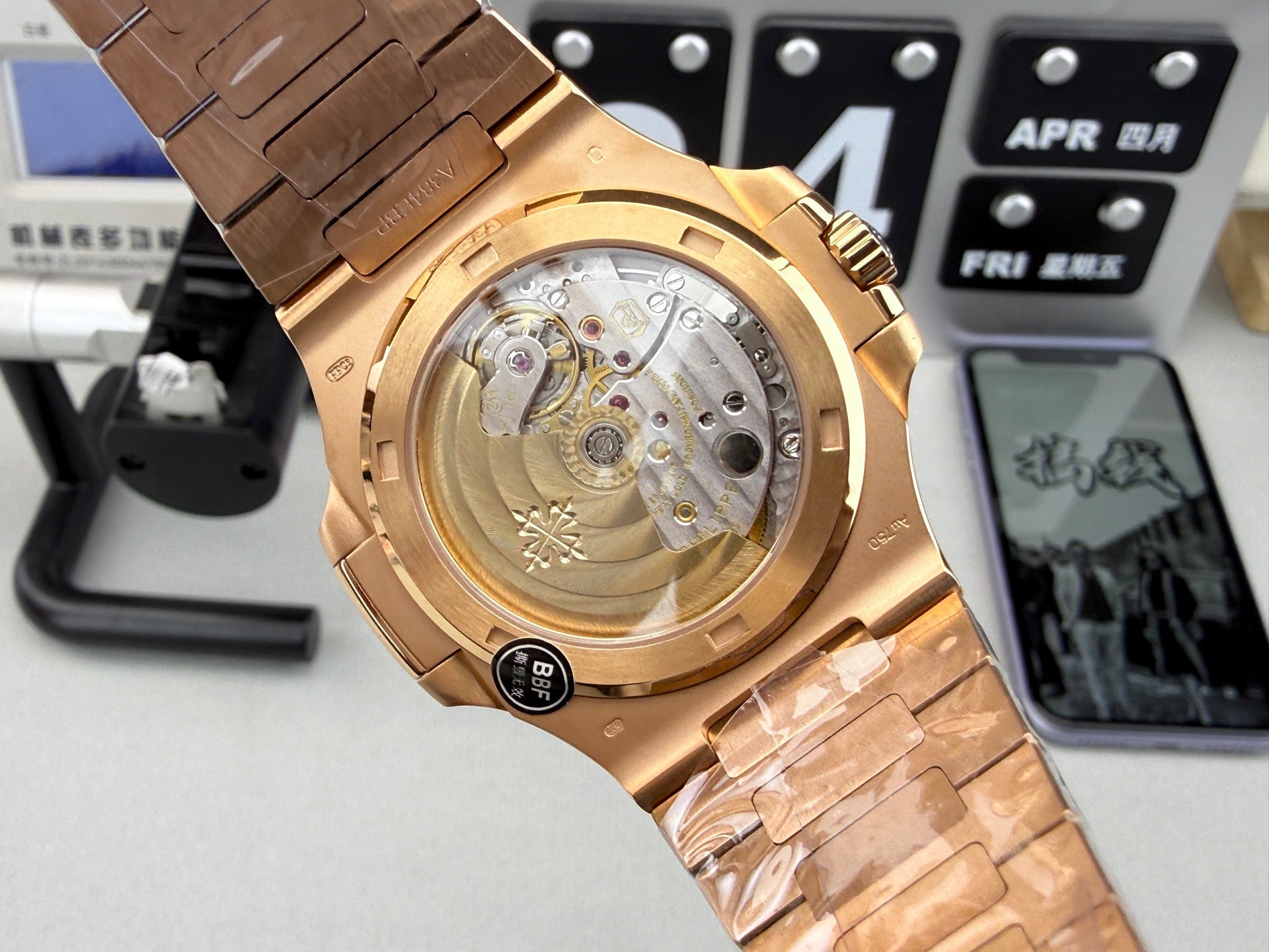Patek Philippe（百达翡丽）玫瑰金鹦鹉螺5711