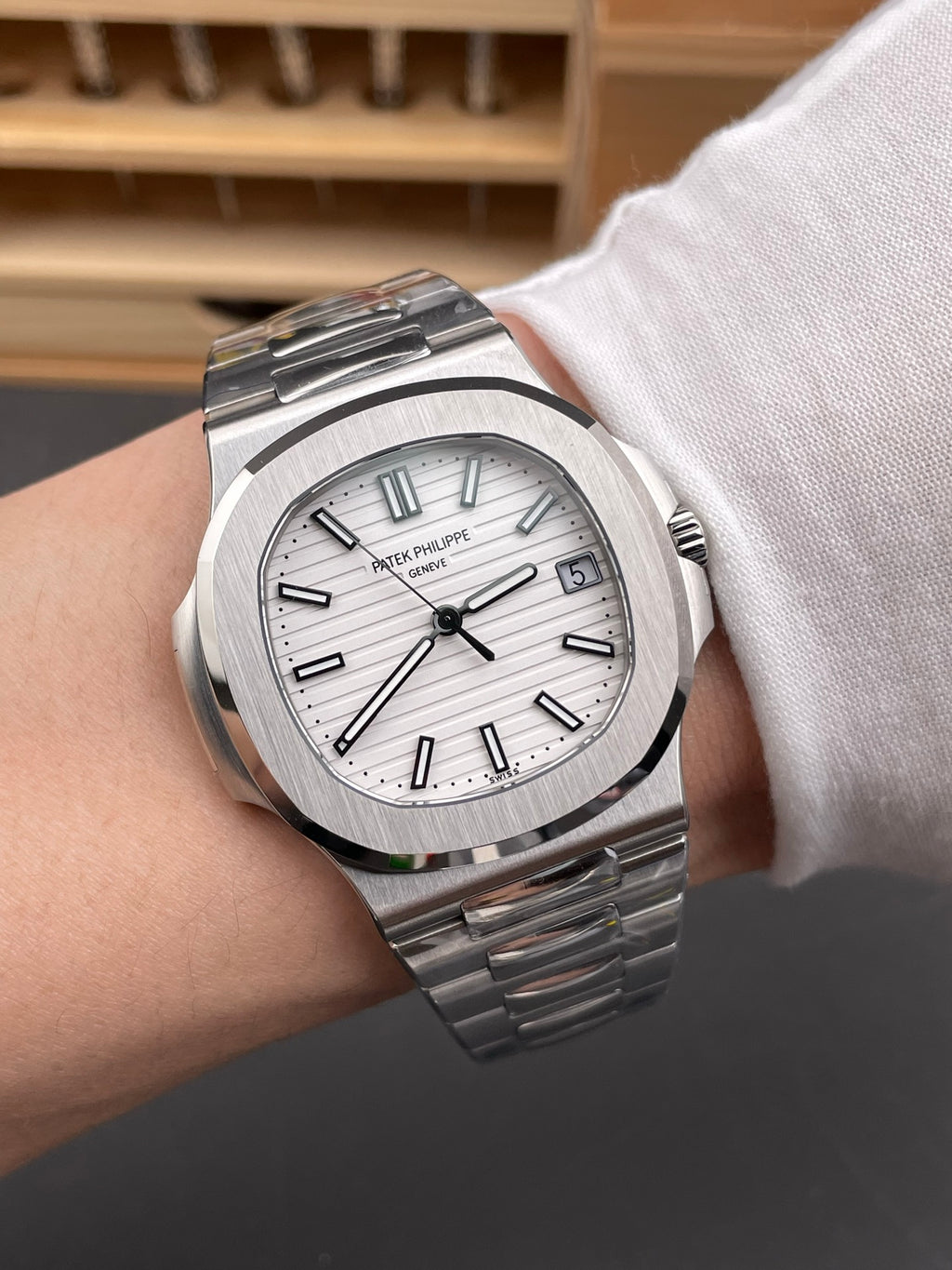 Patek Philippe（百达翡丽）运动优雅（鹦鹉螺 Nautilus）