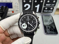 Omega（欧米茄）黑陶瓷橡胶带超霸计时腕表