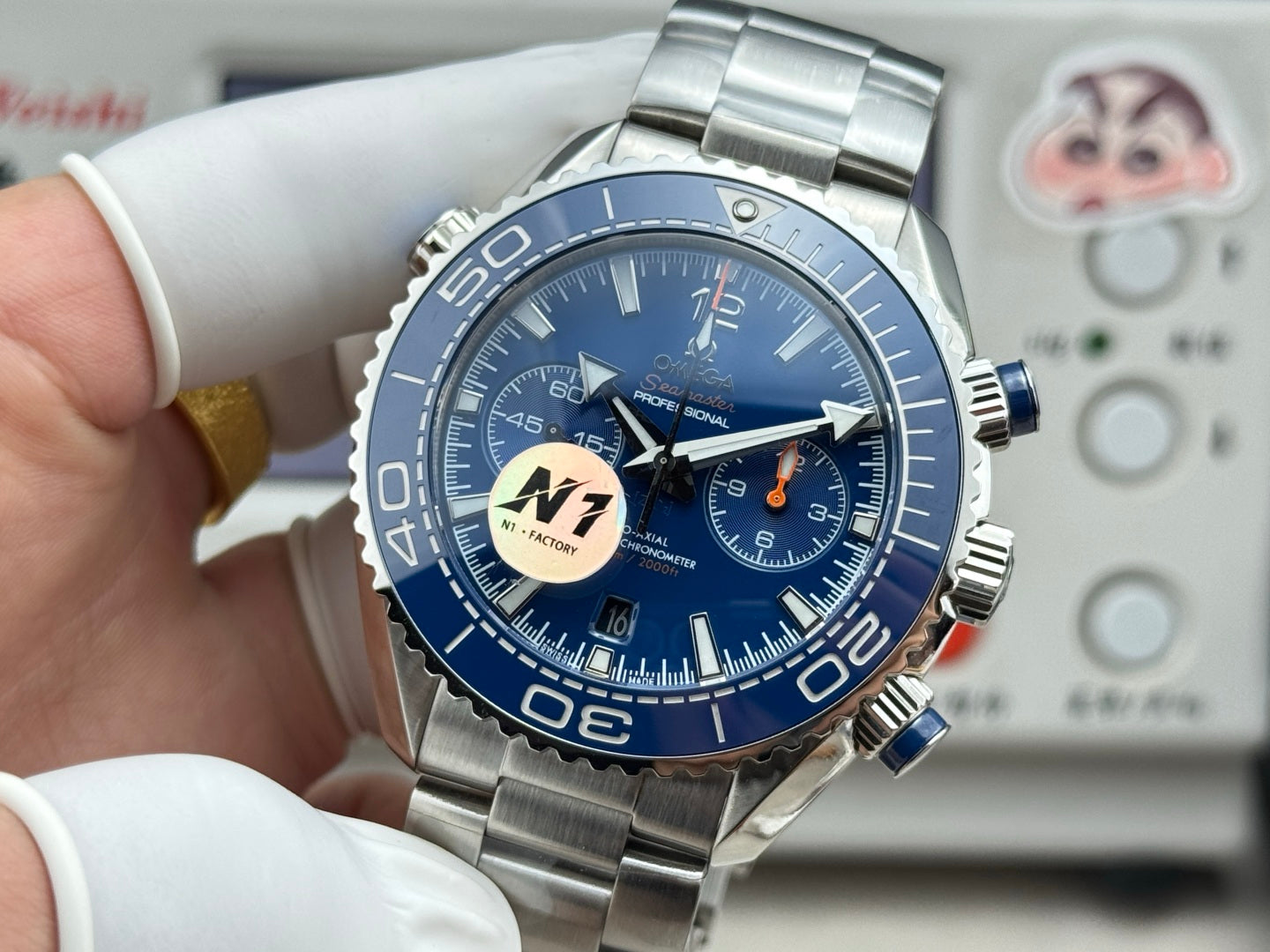 Omega（欧米茄）海马系列600米至臻天文台计时腕表