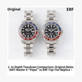 劳力士真假对比 Rolex genuine and fake comparison