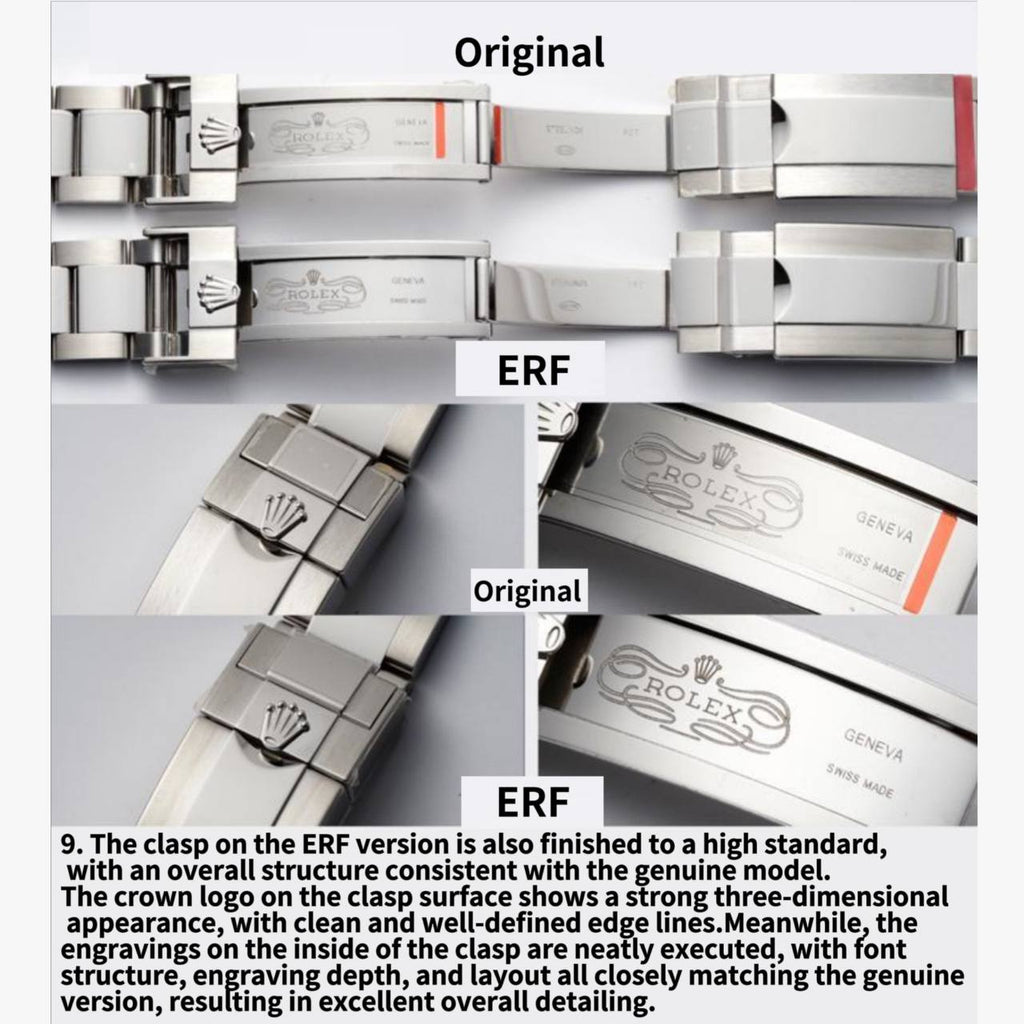 劳力士真假对比 Rolex genuine and fake comparison