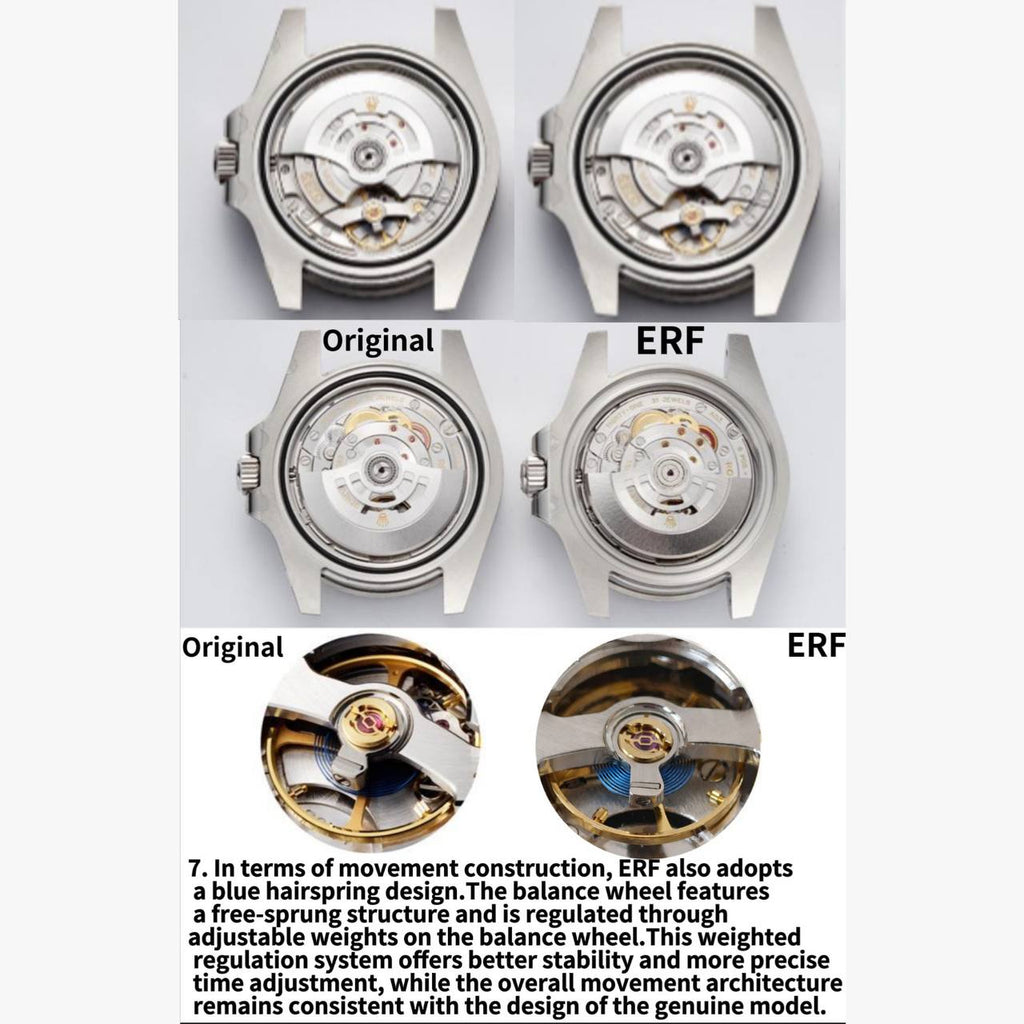 劳力士真假对比 Rolex genuine and fake comparison
