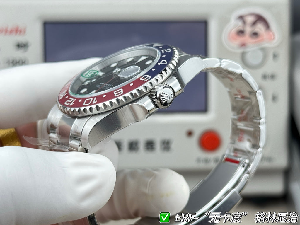 The ER FAOTCRY cardless movement redefines the top-level replica - the strongest Rolex Greenwich II Coke Circle