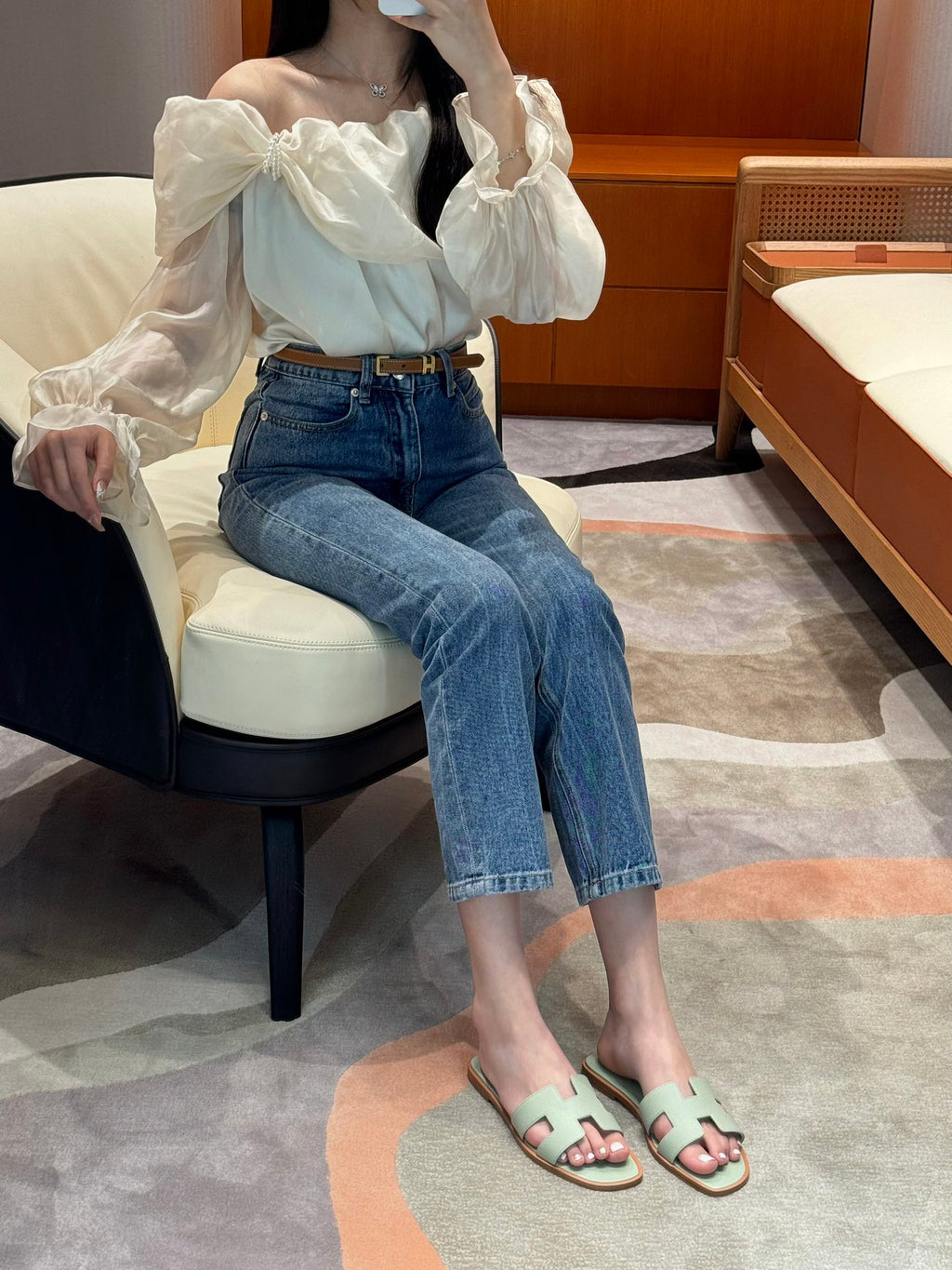 款式/Style ：181 Oran 凉拖
