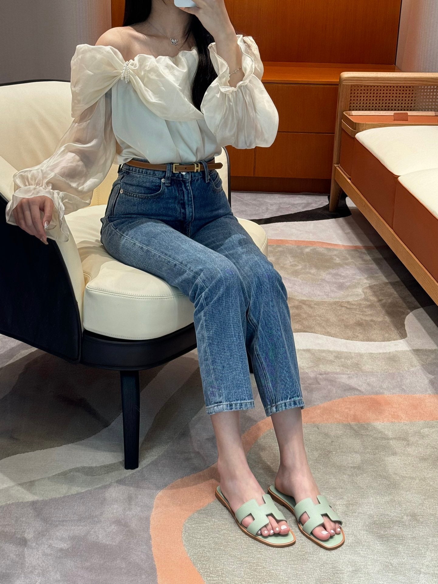 款式/Style ：181 Oran 凉拖