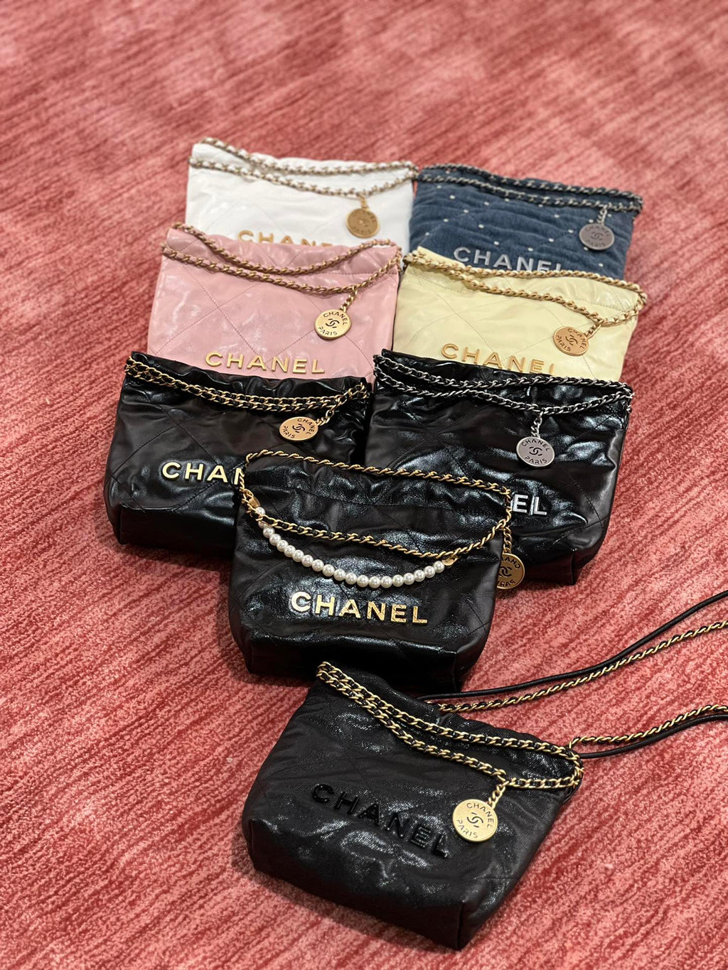 22bag mini premium original calf leather