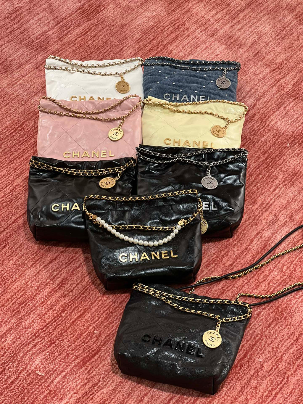 22bag mini premium original calf leather