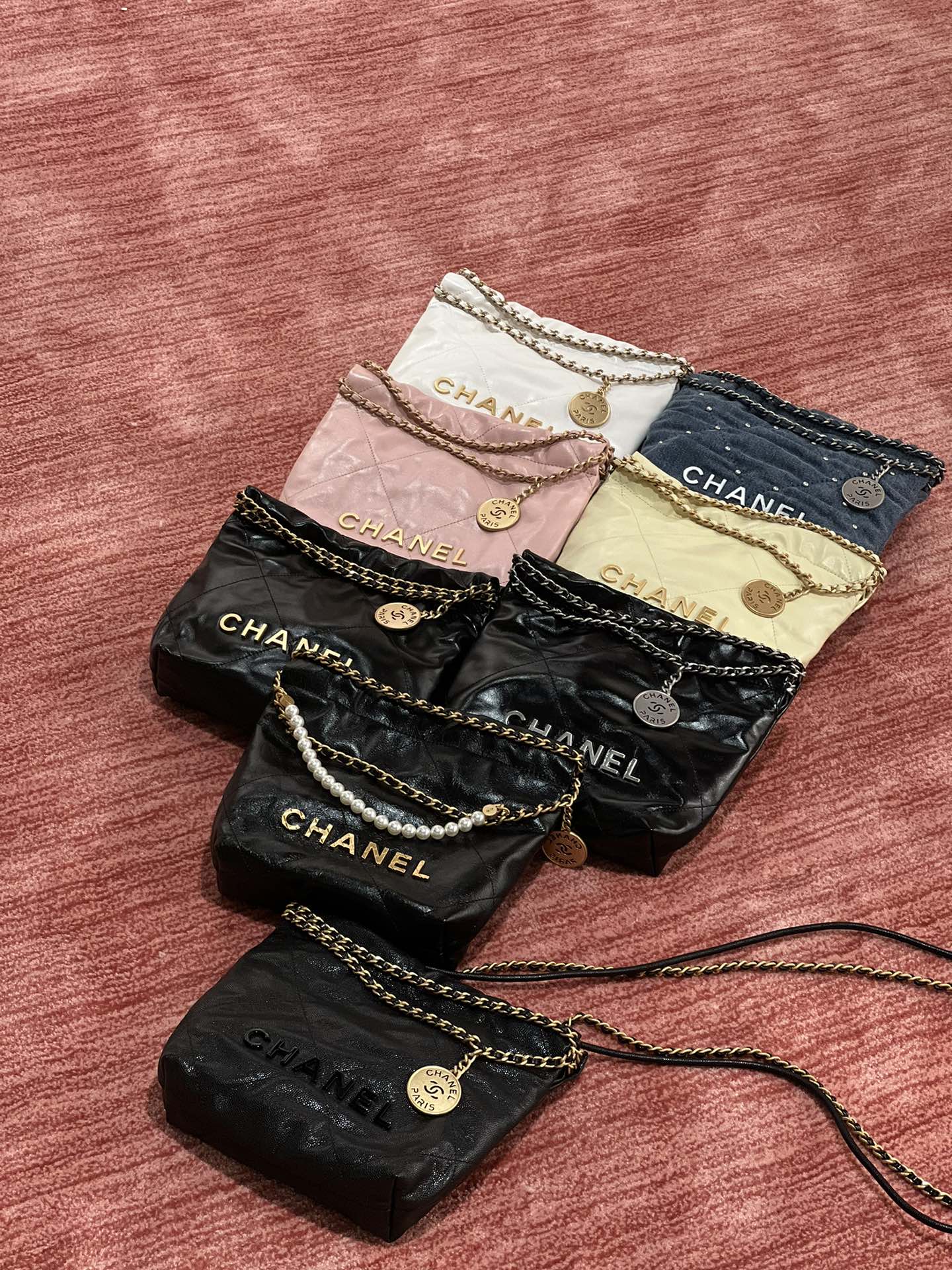 22bag mini premium original calf leather