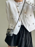 Thousand Bird Grid Mini Stray Bag Top Picture