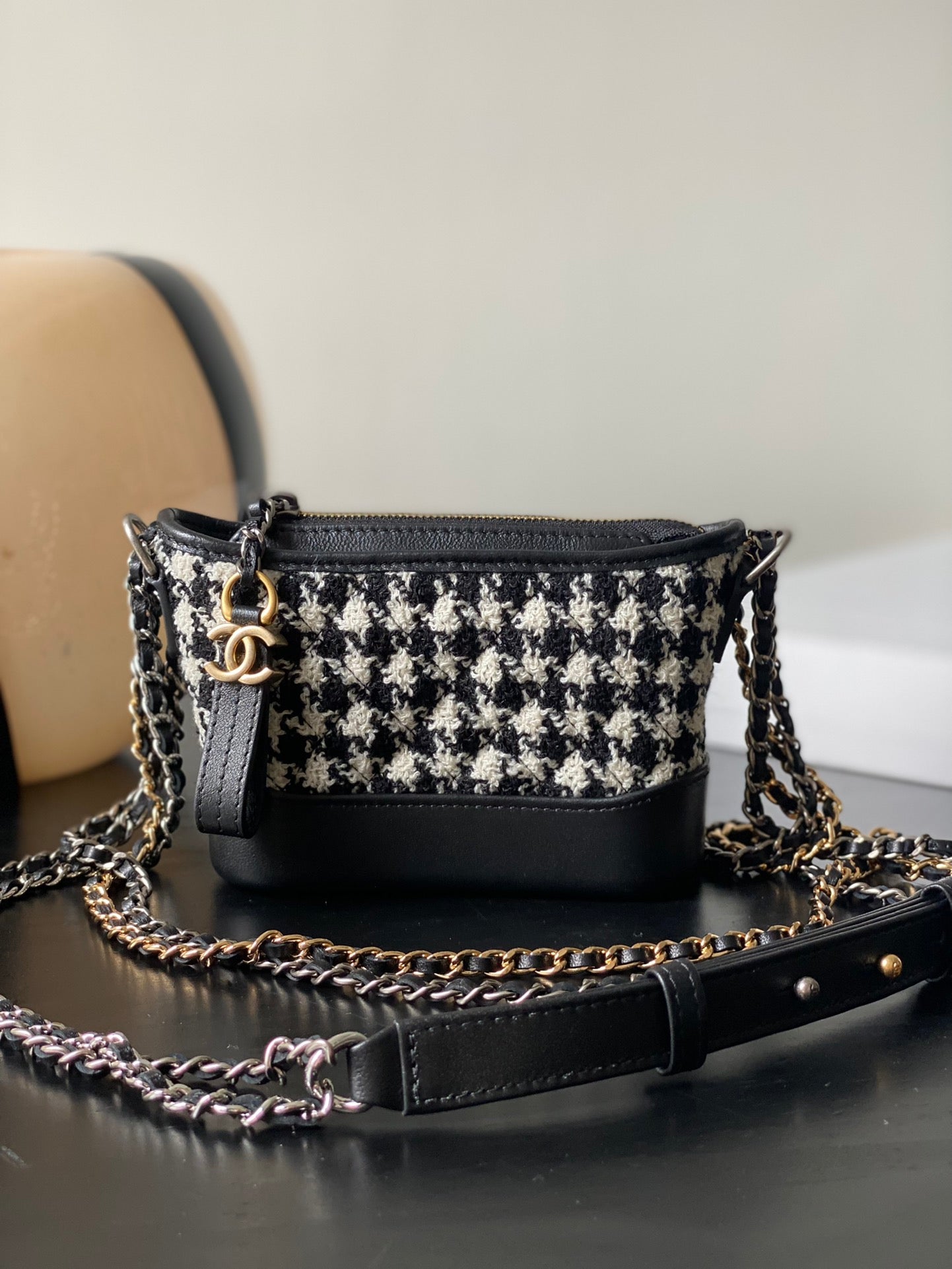 Classic Thousand Bird Grid Mini Stray Bag is out of stock now