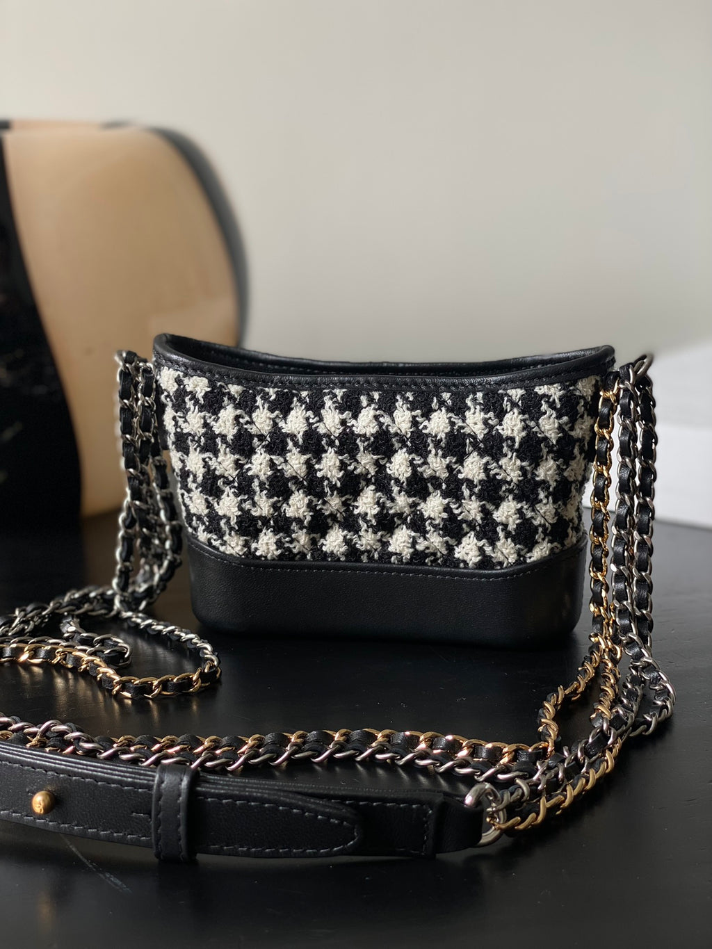 Classic Thousand Bird Grid Mini Stray Bag is out of stock now